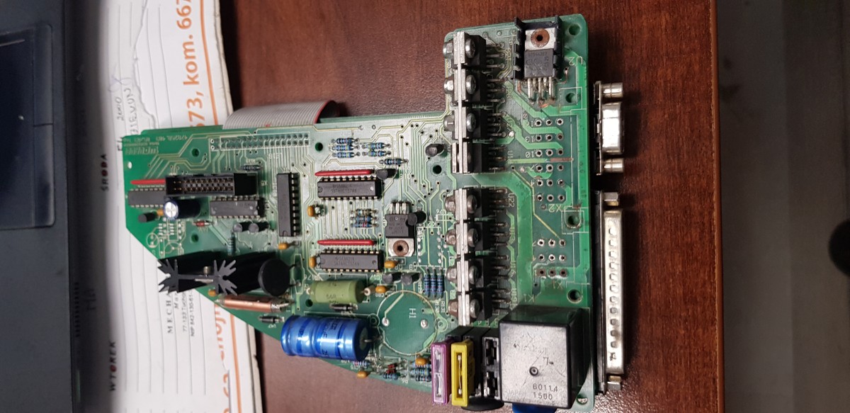 Naprawa elektroniki Terex Schaeff